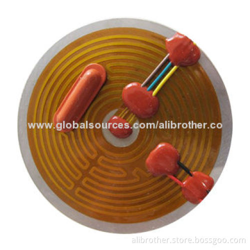Round Kapton Polyimide Heater Film, 160mm, 12V
